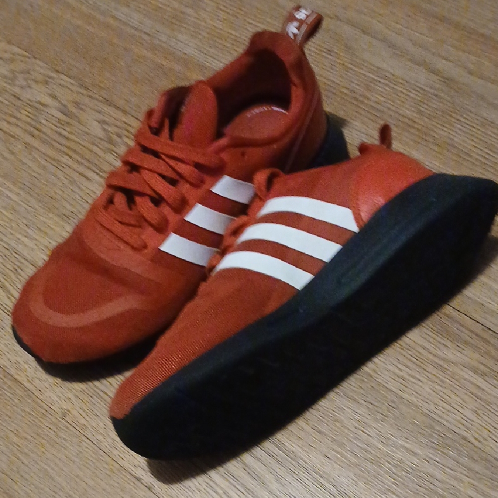 Adidas kids Red sneakers (size 3)